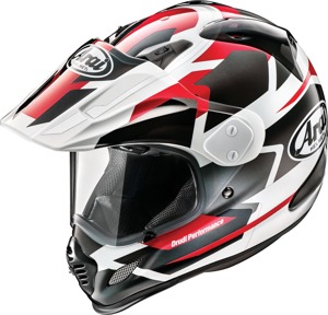 Arai XD-4 Depart Helmet XS Black/White/Red - High-performance dual sport helmet