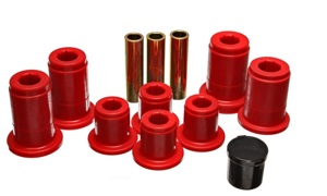 Frt Control Arm Bushing Set - Red