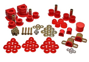 86-91 Mazda RX7 Red Hyper-Flex Master Bushing Set