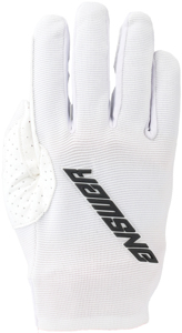 Answer 25 Aerlite Gloves White/Black Youth XL - Ultra lightweight premium youth gloves