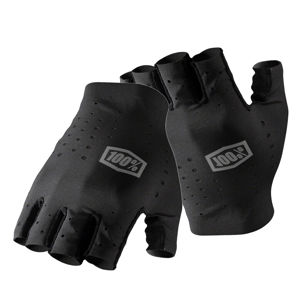 100% Women's Sling Bike Short Finger Gloves - Black, Small