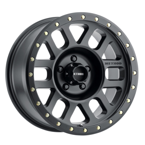 MR309 Grid 18x9 +18mm Offset 5x150 116.5mm CB Matte Black Wheel