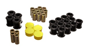 Black Rear Control Arm Bushing Set - For 89-94 Nissan 240SX (S13)