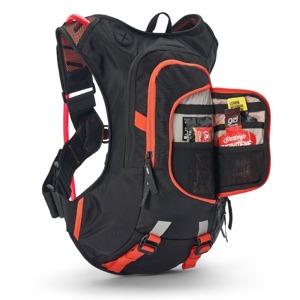 Moto Hydro Hydration Pack 8L - Black/Factory Orange