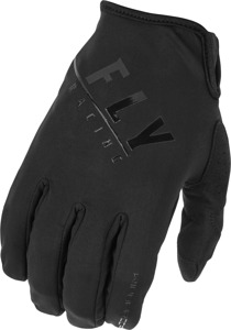 Fly Racing Windproof Gloves Black Size 10 - Windproof black gloves size 10