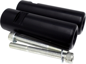 No Cut Black Frame Sliders - For 15-18 Yamaha YZF R3