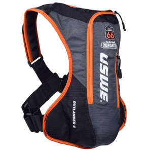 Outlander KC66 Limited Edition Hydration Pack 4L - Black/Grey/Orange