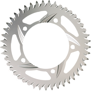 Rear Sprocket Aluminum Silver 60T-520