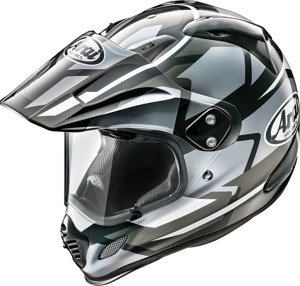 Arai XD-4 Depart Helmet XS Gray/Black/Silver - Dual sport helmet with removable liner