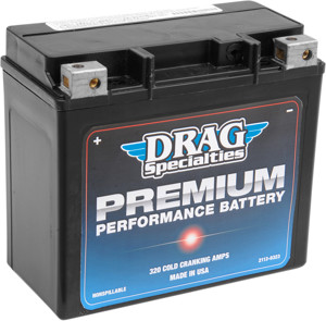 Premium Performance Battery - Replaces GYZ20H For 74-96 Harley Dyna