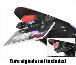 Edge2 Red LED Tail Light w/ Bracket/Fender Eliminator - Kawasaki KLX250S/SF