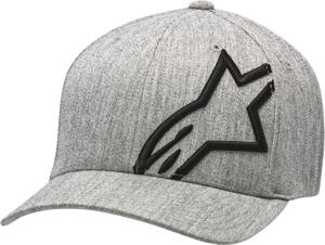 Alpinestars Corp Shift 2 Hat Grey Heather/Black SM/MD - Stylish headgear in Grey Heather/Black