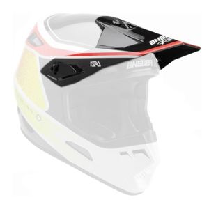 Answer AR1 Vivid Visor - Red/Hyper Acid