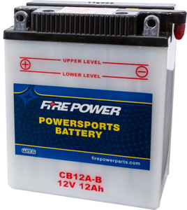 12V Heavy Duty Battery - Replaces YB12A-B