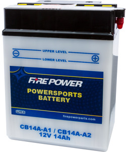 12V Heavy Duty Battery - Replaces YB14A-A1 & YB14A-A2