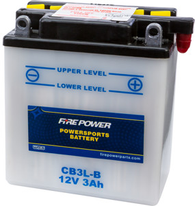 12V Heavy Duty Battery - Replaces YB3L-B