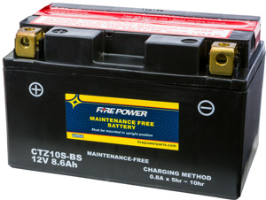 Maintenance Free Sealed Battery - Replaces YTZ10S