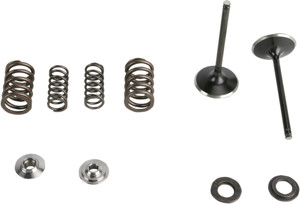 Intake Valve and Spring Stainless Steel Conversion Kit - For 02-08 Honda CRF450R