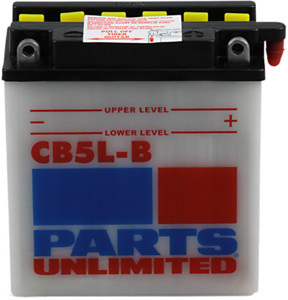 Heavy-Duty Battery 12V 5Ah - Replaces YB5L-B