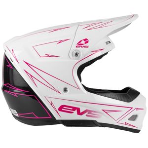 T3 Pinner Helmet 50-50 White/Pink/Black Youth - Large