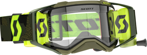 Prospect Super WFS Goggles Khaki Green/Neon Yellow Clear Works Lens