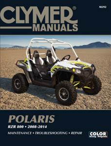 Shop Repair & Service Manual - Soft Cover - For 08-14 Polaris RZR 800