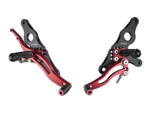 Adjustable Rearsets - For 07-12 Ducati Hypermotard / 03-09 Multistrada