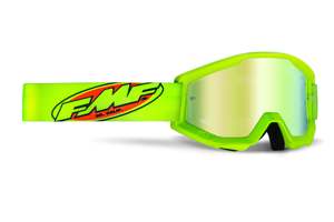 FMF Vision Youth Powercore Core Yellow w/ Mirror Gold Lens