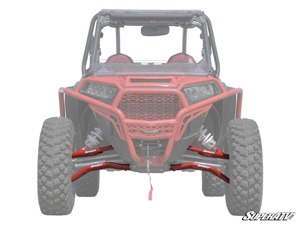 High Clearance Front A-Arms 1.5" Forward Offset Red Adj. w/SuperDuty Joints - For 14-21 Polaris RZR XP 1000