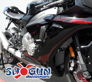 No Cut Black Slider Kit - Complete - For 15-18 Yamaha R1