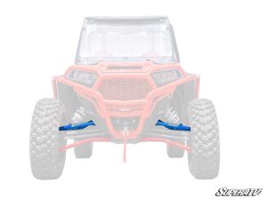 High Clearance Front Upper A-Arms Velocity Blue w/SuperDuty Joints - For 14-21 Polaris RZR XP 1000