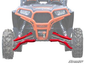 High Clearance Front A-Arms Red w/SuperDuty Joints - For 14-21 Polaris RZR XP 1000