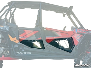 Clear Lower Doors - For 16-21 Polaris RZR 4 XP Turbo