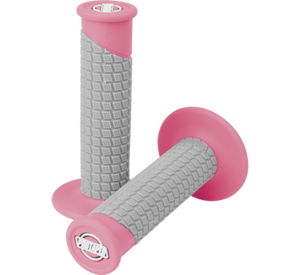 Clamp On Pillow Top Grip System - Neon Pink & Gray