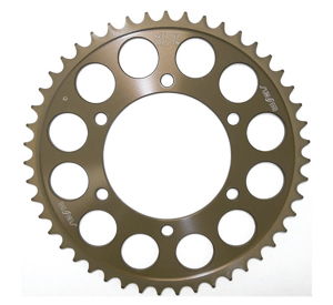 Works Triplestar Aluminum Rear Sprocket 49T - For 98-13 Suzuki Yamaha