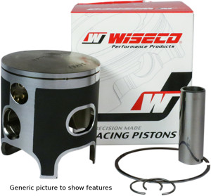 Racers Elite Piston Kit 54.00mm Bore (STD) - For 01-05 Kawasaki KX125