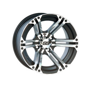 SS212 MACHINED WHEEL 14X8 4/137 5+3