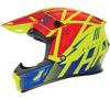 THH Helmets T710X Battle Red/BluYouth Large