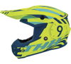 THH Helmets T730X Twister Neon Yelblu Sm