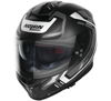 Nolan Helmets N80-8 Ally Helmet Flat Black/White 2XL