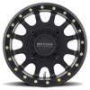 MR401 UTV Beadlock 15x7 / 5+2/38mm Offset / 4x136 / 106mm CB Matte Black Wheel