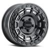 MR415 Beadlock 15x7 / 5+2/38mm / 5x4.5 / 76mm CB MT Black Wheel - GL Black Ring