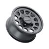 MR414 Bead Grip 15x10 / 6+4/25mm Offset / 4x136 / 106mm CB Matte Black Wheel