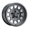 MR414 Bead Grip 15x10 / 6+4/25mm Offset / 5x4.5 / 76mm CB Matte Black Wheel