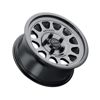 MR414 Bead Grip 15x7 / 4+3/13mm Offset / 5x4.5 / 76mm CB Graphite Wheel