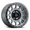 MR305 NV 18x9 / +18mm Offset / 6x5.5 BP / 108mm CB / Ti. - Matte Black Lip Wheel