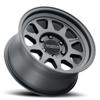 MR316 17x8 25mm Offset 5x150 110.5mm CB Matte Black Wheel