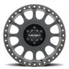 MR105 V3 Beadlock 17x9 -38mm 8x6.5 130.81mm CB MT Black Wheel w/ BH-H24125