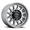 MR704 HD 17x9 18mm Offset 8x180 130.81mm CB Titanium Wheel