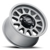 MR704 HD 17x9 18mm Offset 8x180 130.81mm CB Titanium Wheel